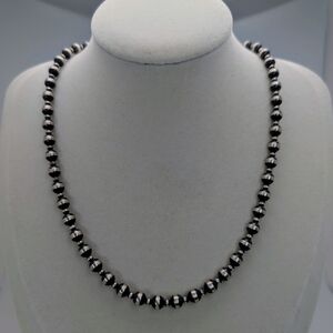 Genuine Navajo Pearls Native American Made S925 Sterling Silver